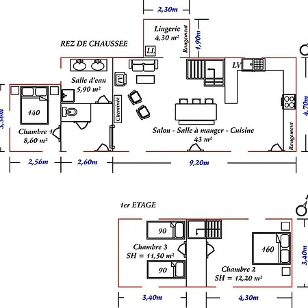 Holiday home Gite Gites De France - La P'Tite Mouette Saint-Martin-aux-Buneaux